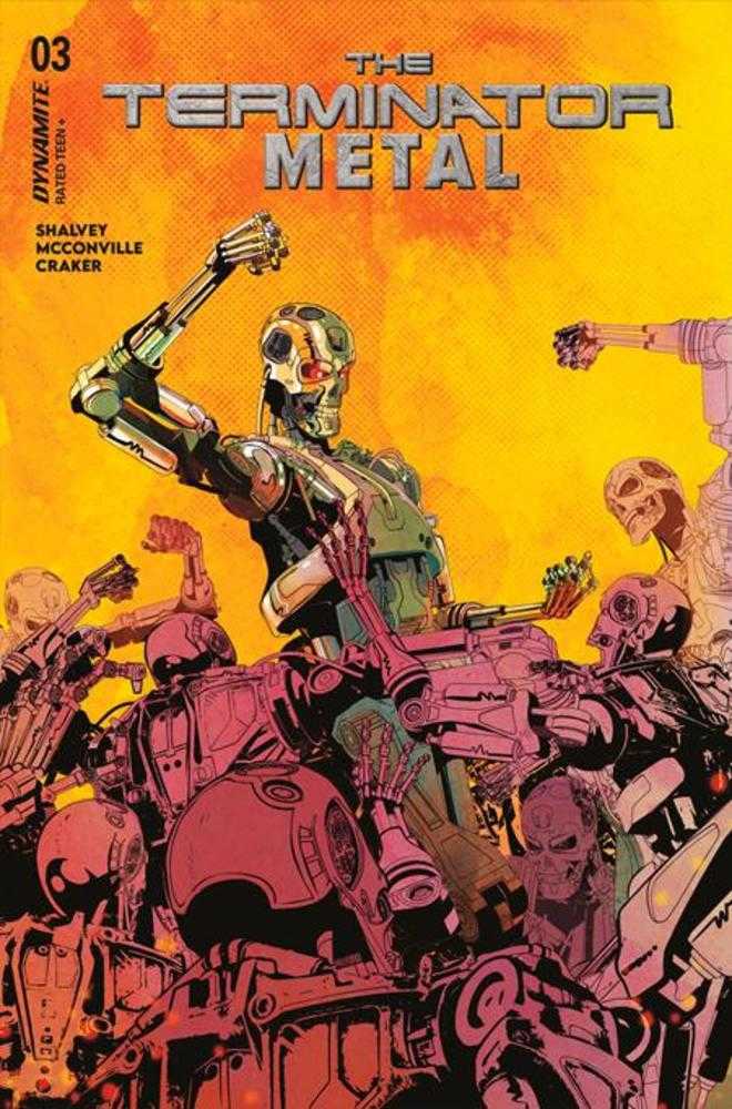 Terminator Metal #3 Cover C Sebastian Piriz Variant - Walt's Comic