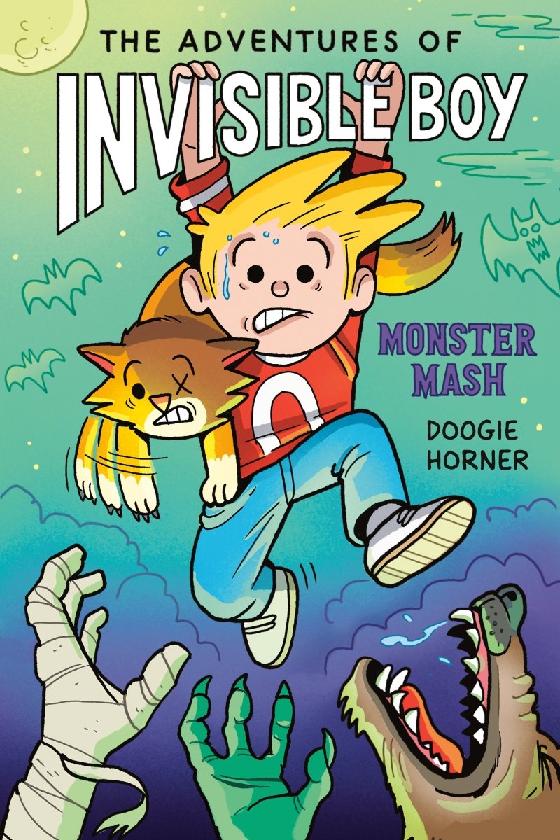 The Adventures Of Invisible Boy: Monster Mash: A Graphic Novel HC *PRE - ORDER* - Walt's Comic Shop