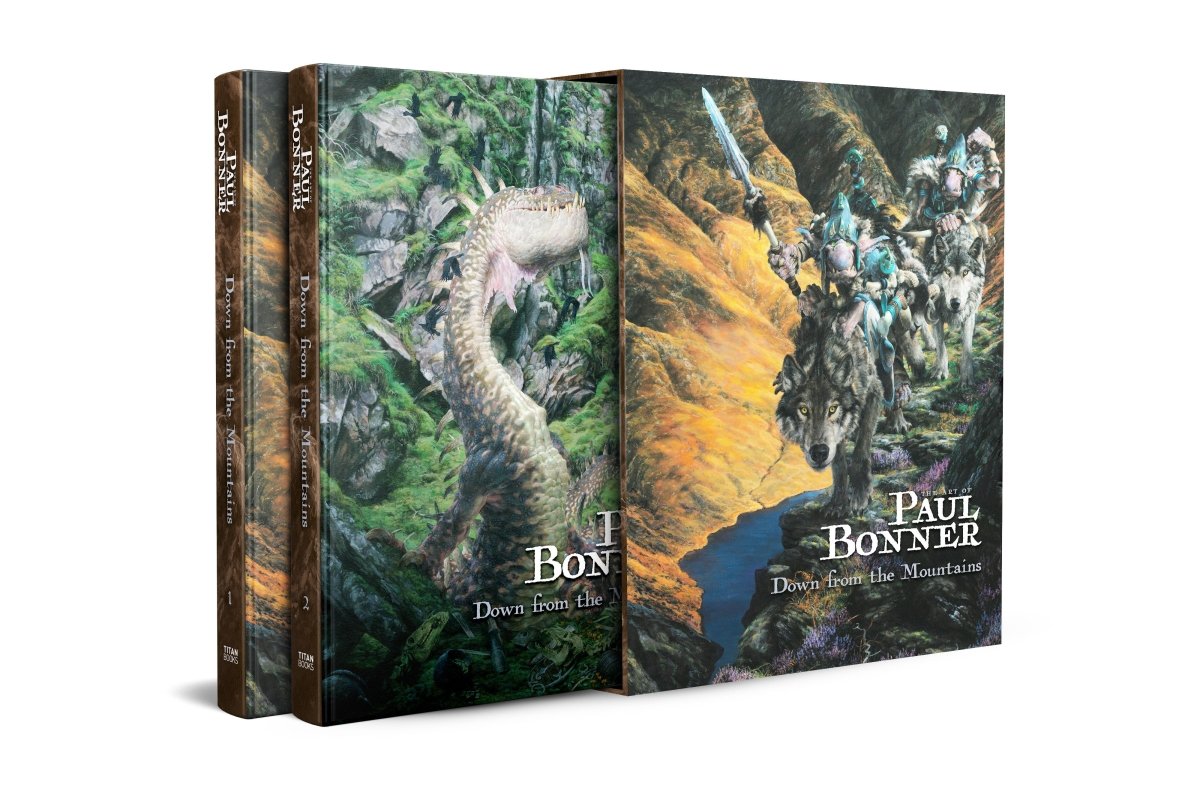 The Art Of Paul Bonner: Down From The Mountains HC *PRE - ORDER* - Walt's Comic Shop