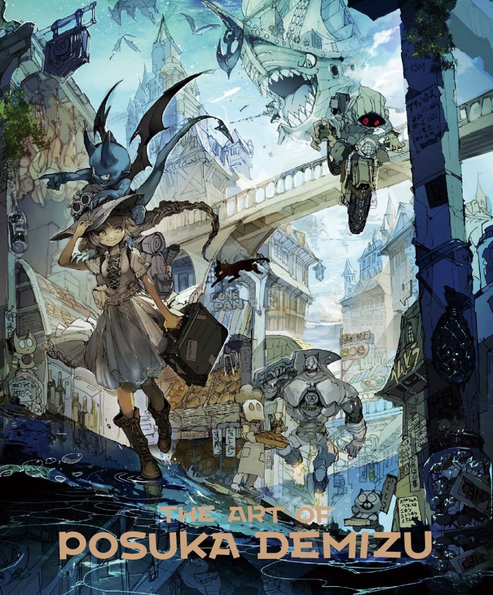 The Art Of Posuka Demizu SC - Walt's Comic Shop