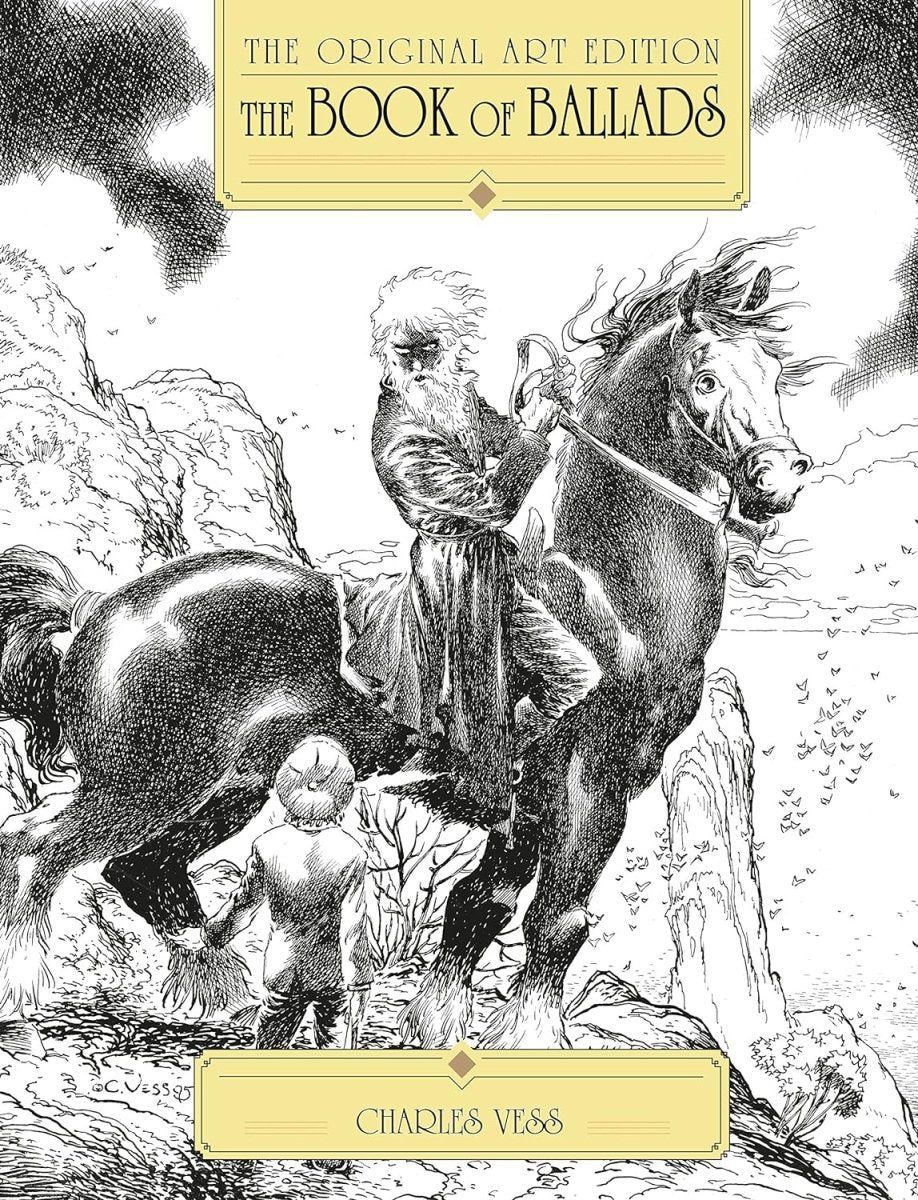 The Book Of Ballads Original Art Edition HC - Walt's Comic Shop