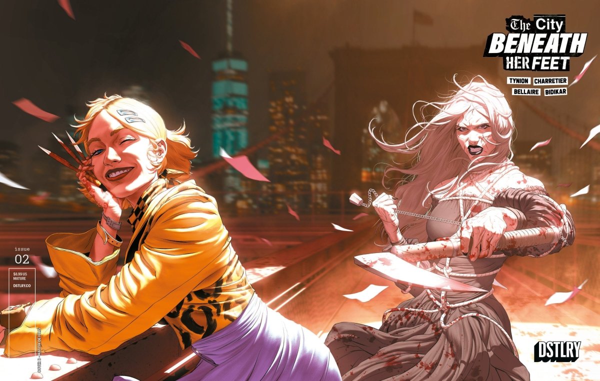 The City Beneath Her Feet 2 Cover B Mattia De Iulis Variant - Walt's Comic Shop