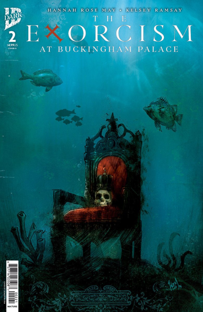 The Exorcism At Buckingham Palace 2 Variant B (Damien Worm) - Walt's Comic Shop