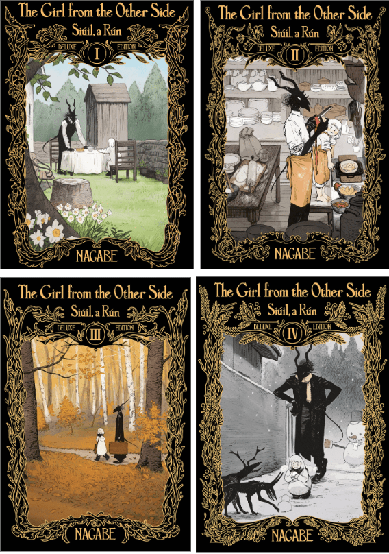 1～4巻セット　The Girl From the Other Side The Girl From The Other Side: Siúil, a Rún - Complete Deluxe HC