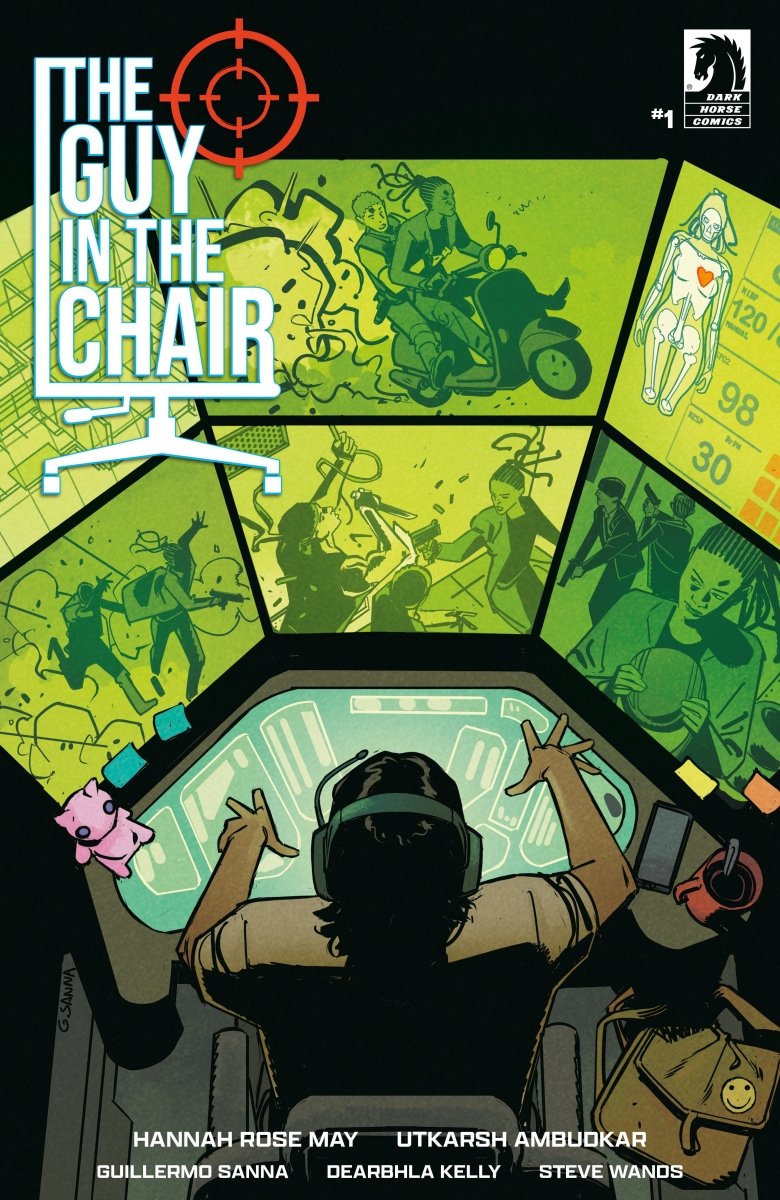 The Guy In The Chair 1 (Cover A) (Guillermo Sanna) - Walt's Comic Shop