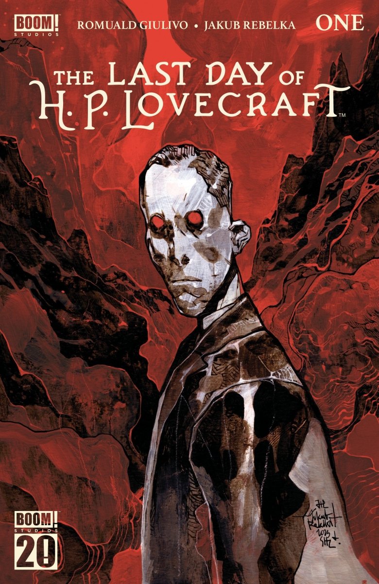 The Last Day Of H.P. Lovecraft 1 A Main (Dressed, Rebelka) - Walt's Comic Shop