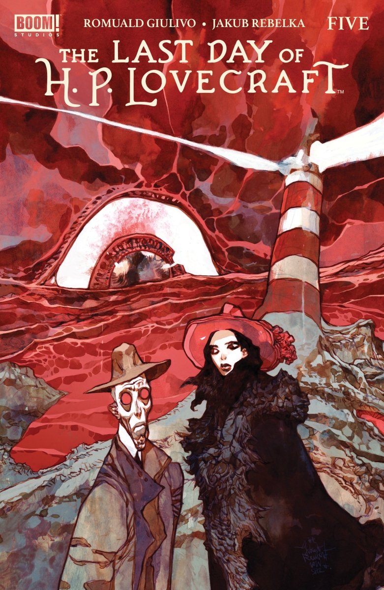 The Last Day Of H.P. Lovecraft 5 A Main (Dressed, Rebelka) - Walt's Comic Shop