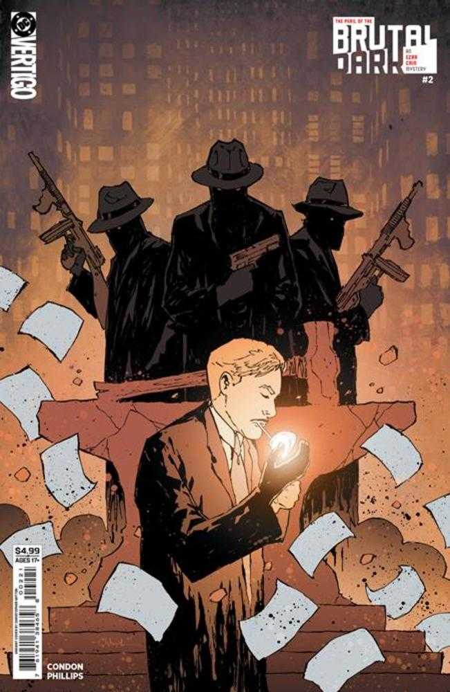 The Peril Of The Brutal Dark An Ezra Cain Mystery 2 (Of 6) Cover B Christopher Mitten Card Stock Variant (Mature) - Walt's Comic Shop