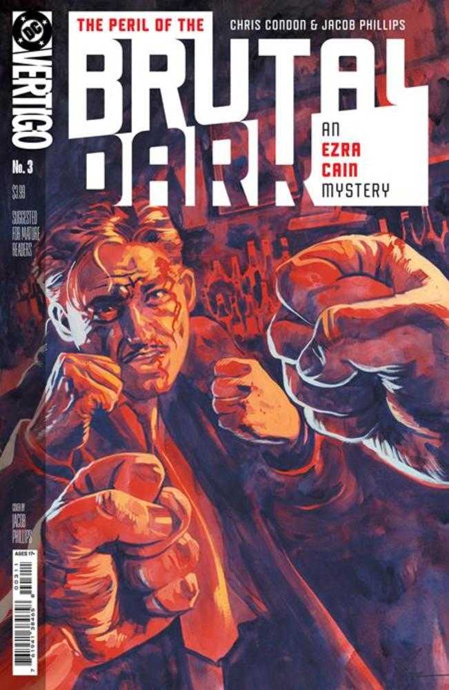 The Peril Of The Brutal Dark An Ezra Cain Mystery 3 (Of 6) Cover A Jacob Phillips (Mature) - Walt's Comic Shop