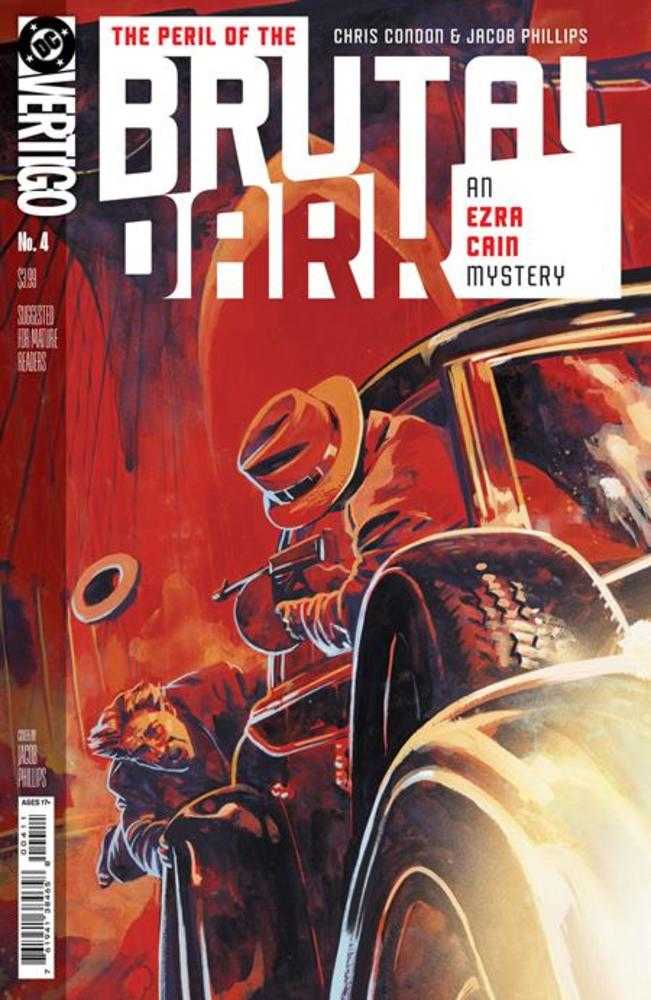 The Peril Of The Brutal Dark An Ezra Cain Mystery 4 (Of 6) Cover A Jacob Phillips (Mature) - Walt's Comic Shop