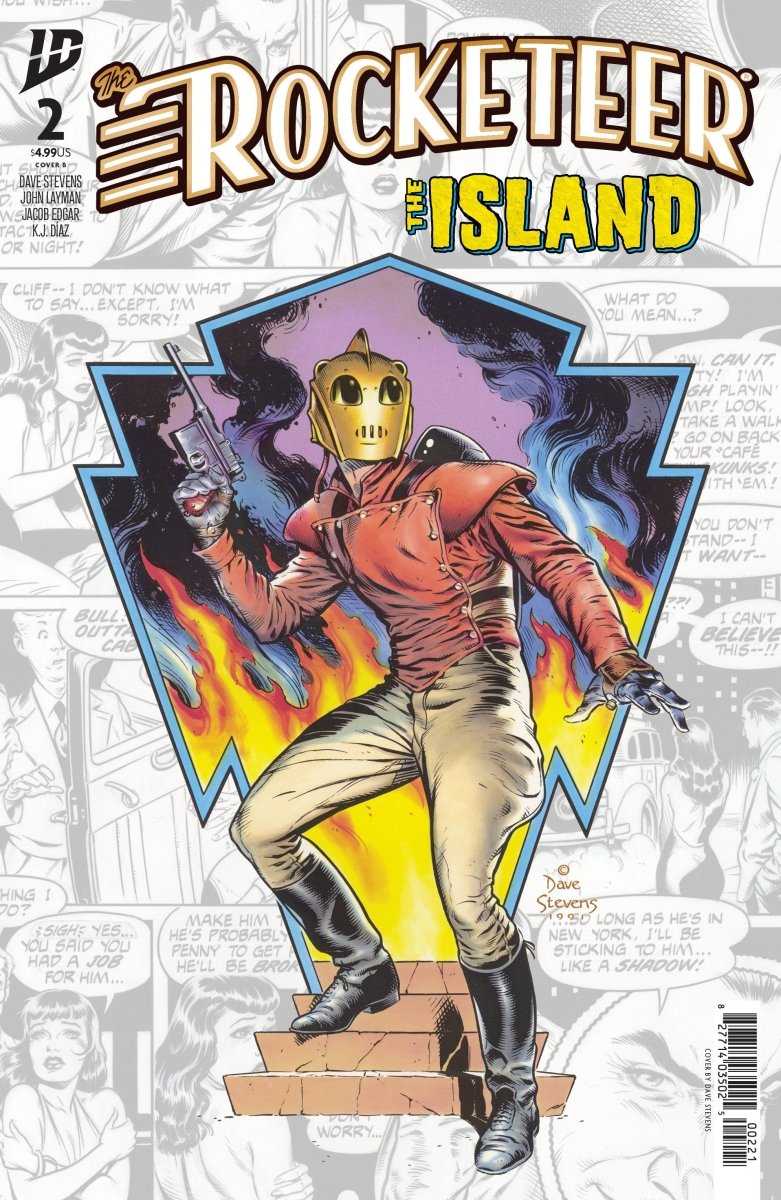 The Rocketeer: The Island 2 Variant B (Stevens) - Walt's Comic Shop