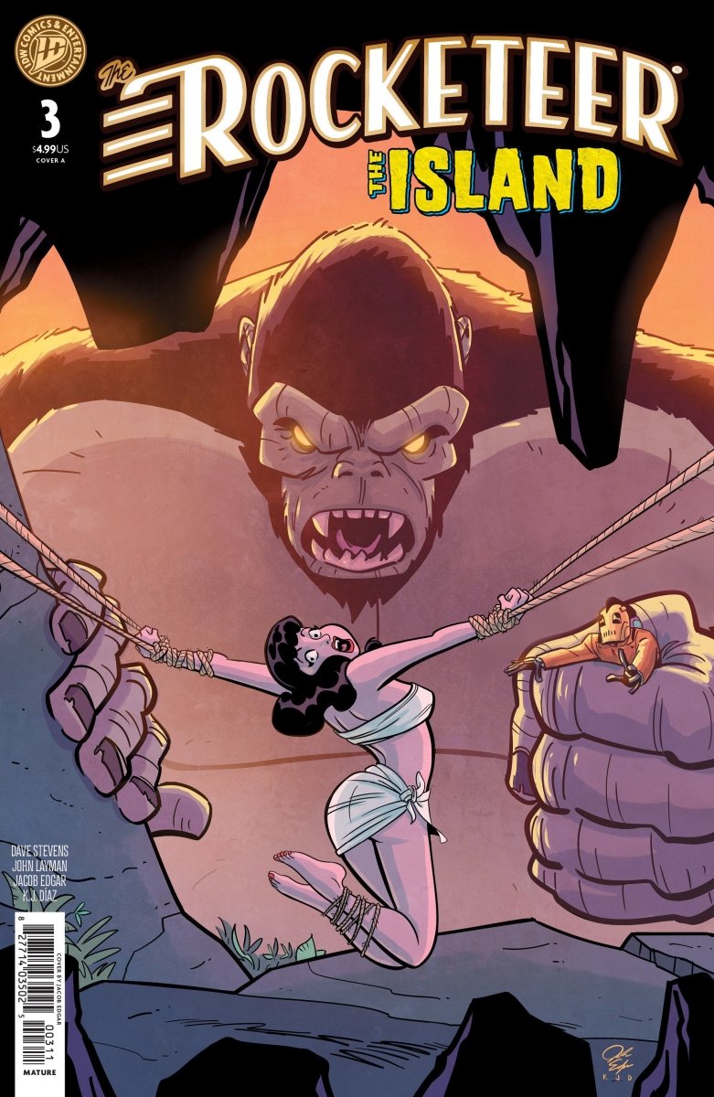 The Rocketeer: The Island 3 Cover A (Edgar) - Walt's Comic Shop