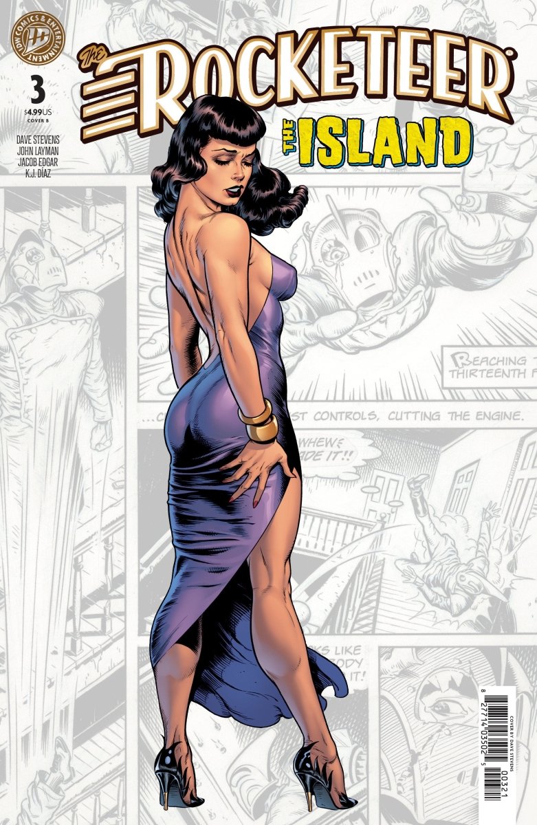 The Rocketeer: The Island 3 Variant B (Stevens) - Walt's Comic Shop