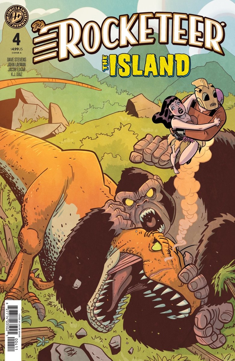 The Rocketeer: The Island 4 Cover A (Edgar) - Walt's Comic Shop