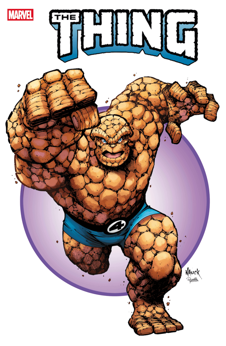 The Thing 4 Todd Nauck Iconic Variant - Walt's Comic Shop