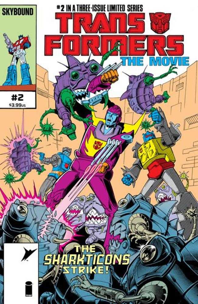 The Transformers The Movie 40 Th Anniversary Edition 2 (Of 3) Cover B Don Perlin & Ian Akin & Brian Garvey Variant - Walt's Comic Shop