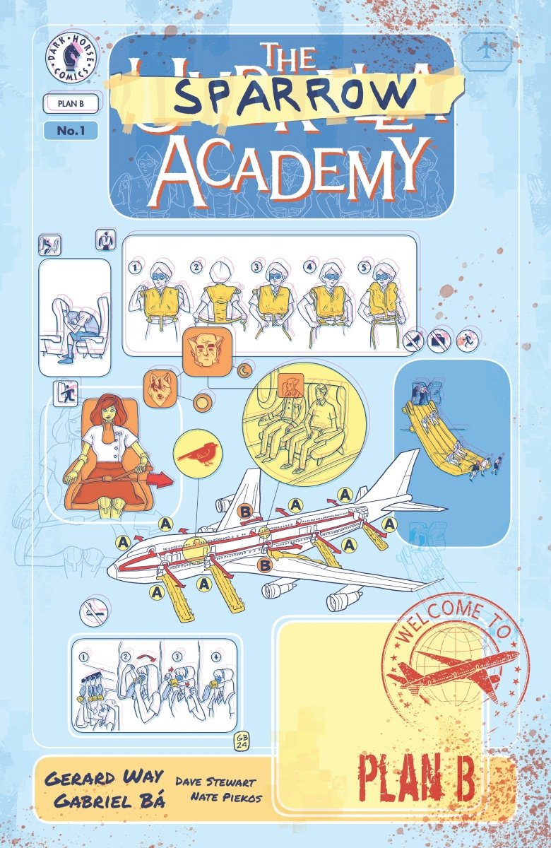 The Umbrella Academy: Plan B 1 (Cover A) (Gabriel Bá) - Walt's Comic Shop