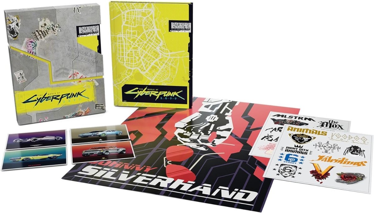 The World Of Cyberpunk 2077 Deluxe Edition HC - Walt's Comic Shop