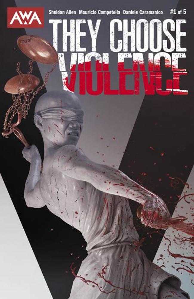 They Choose Violence 1 (Of 5) Cover A Rahzzah (Mature) - Walt's Comic Shop