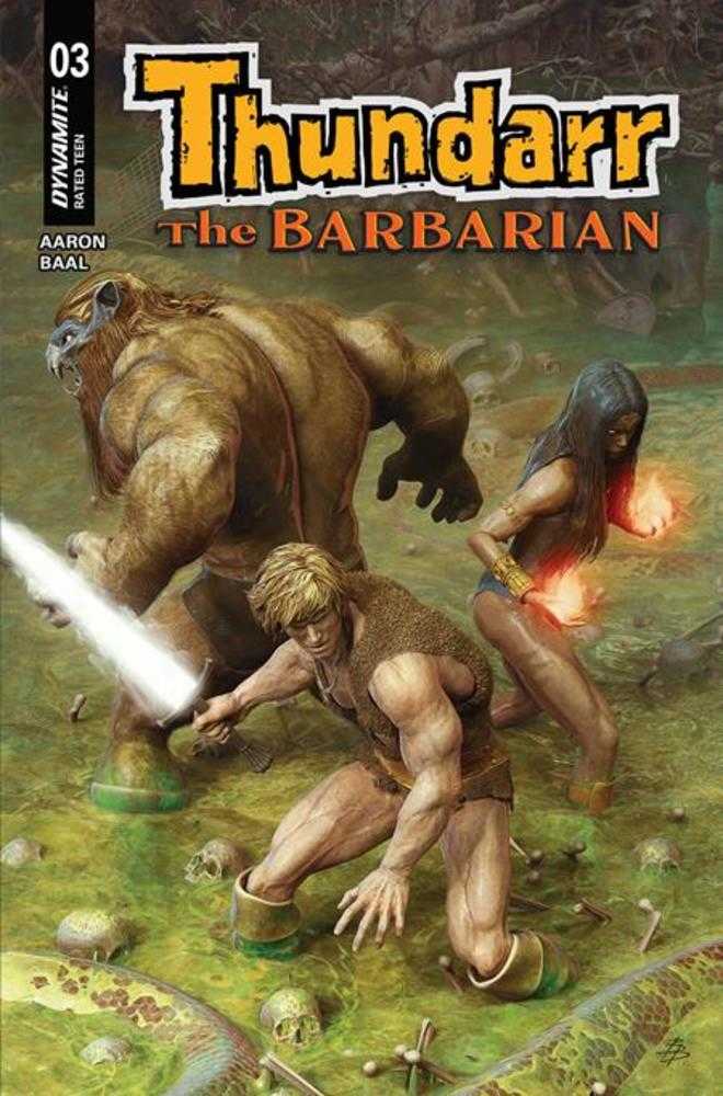 Thundarr The Barbarian 3 Cover C Bjorn Barends Variant - Walt's Comic Shop