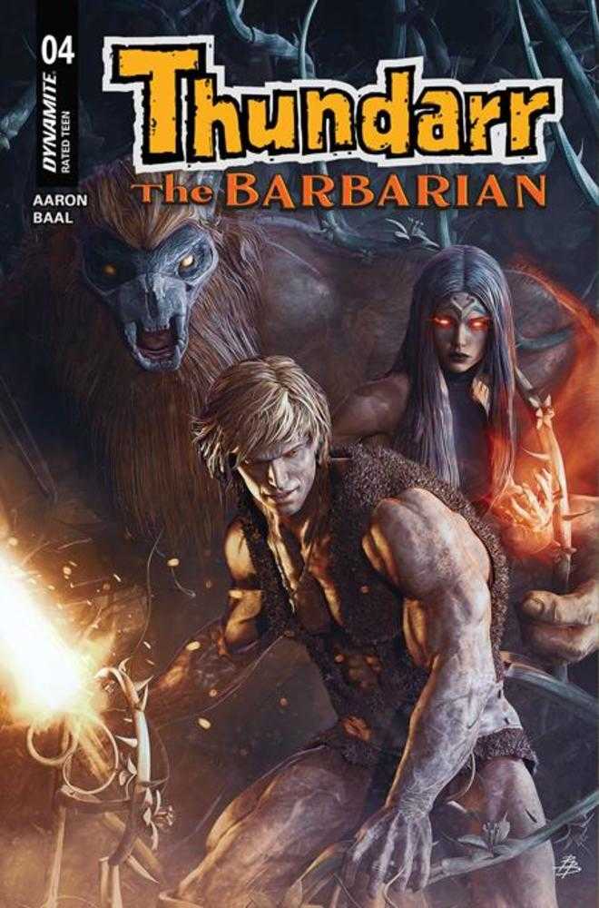 Thundarr The Barbarian 4 Cover C Bjorn Barends Variant - Walt's Comic Shop