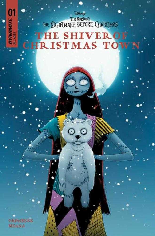 Tim Burtons The Nightmare Before Christmas The Shiver Of Christmas Town 1 Cover A Jae Lee - Walt's Comic Shop