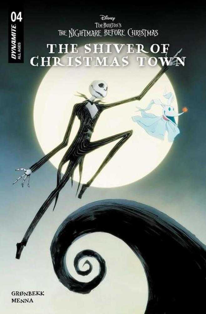 Tim Burtons The Nightmare Before Christmas The Shiver Of Christmas Town 4 Cover A Jae Lee - Walt's Comic Shop