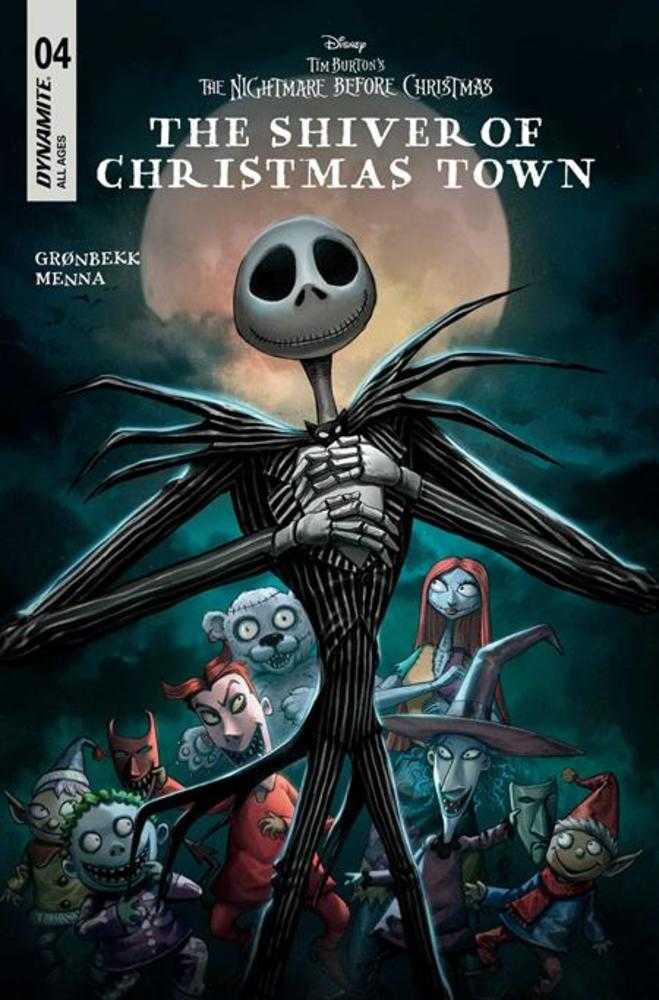 Tim Burtons The Nightmare Before Christmas The Shiver Of Christmas Town 4 Cover C Alan Quah Variant - Walt's Comic Shop