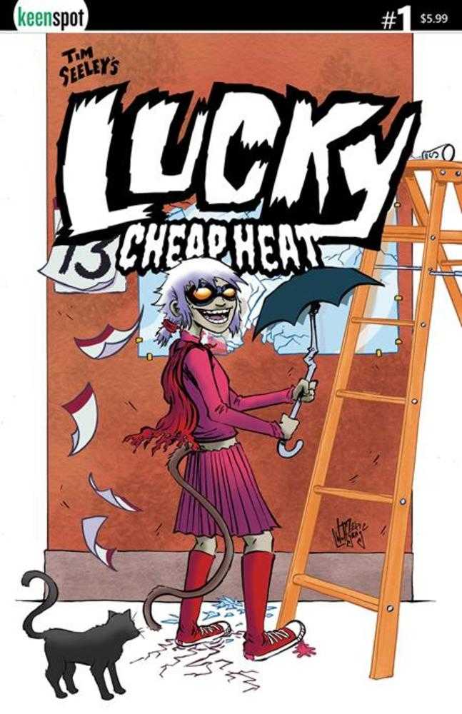 Tim Seeleys Lucky Cheap Heat 1 (One Shot) Cover C Eric Wolfgang Variant - Walt's Comic Shop
