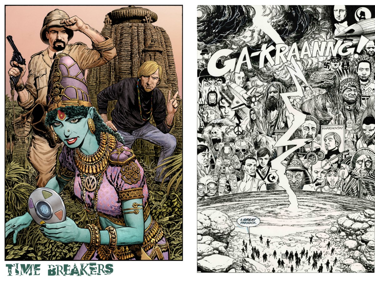 Time Breakers: The Collection by Rachel Pollack & Chris Weston HC (ZOOP Campaign) *PRE-ORDER* - Walt's Comic Shop