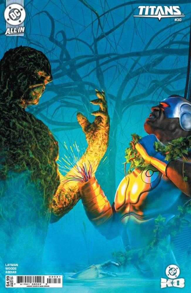 Titans 30 Cover C Mark Spears Card Stock Variant (DC K.O.) - Walt's Comic Shop