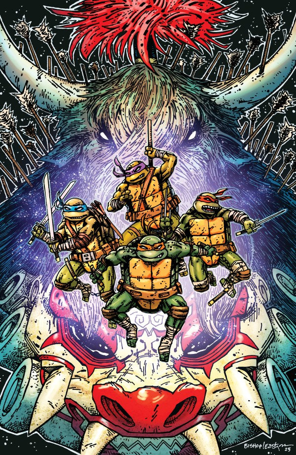 Teenage Mutant Ninja Turtles #13 1:25 Ratio Variant (Eastman & Bishop Full Art)