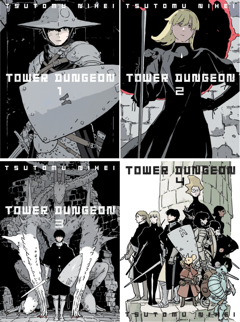 Tower Dungeon Bundle Volumes 1 - 4 - Walt's Comic Shop