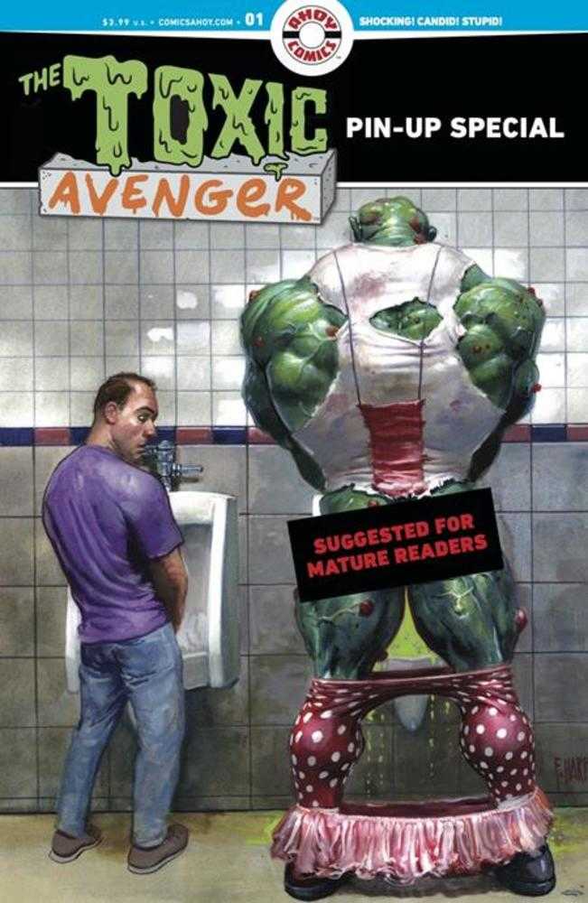 Toxic Avenger Pinup Special (One Shot) Cover A Harper (Mature) - Walt's Comic Shop