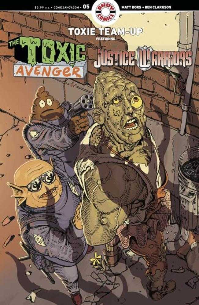 Toxie Team Up 5 (Of 5) Cover A Ben Clarkson (Mature) - Walt's Comic Shop