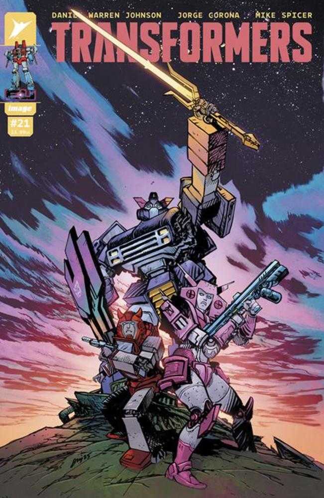 Transformers 21 Cover A Daniel Warren Johnson & Mike Spicer - Walt's Comic Shop