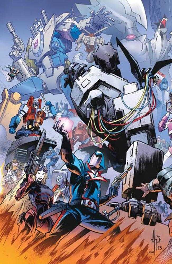 Transformers 21 Cover F Jason Howard Energon Universe Second Anniversary Variant - Walt's Comic Shop
