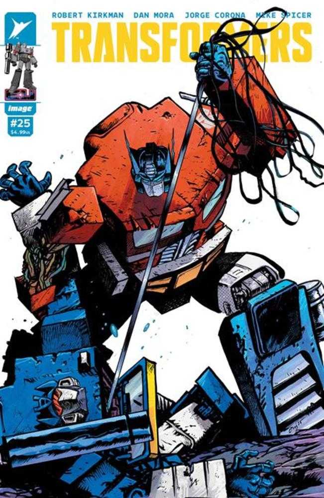 Transformers 25 Cover B Daniel Warren Johnson & Mike Spicer Variant - Walt's Comic Shop