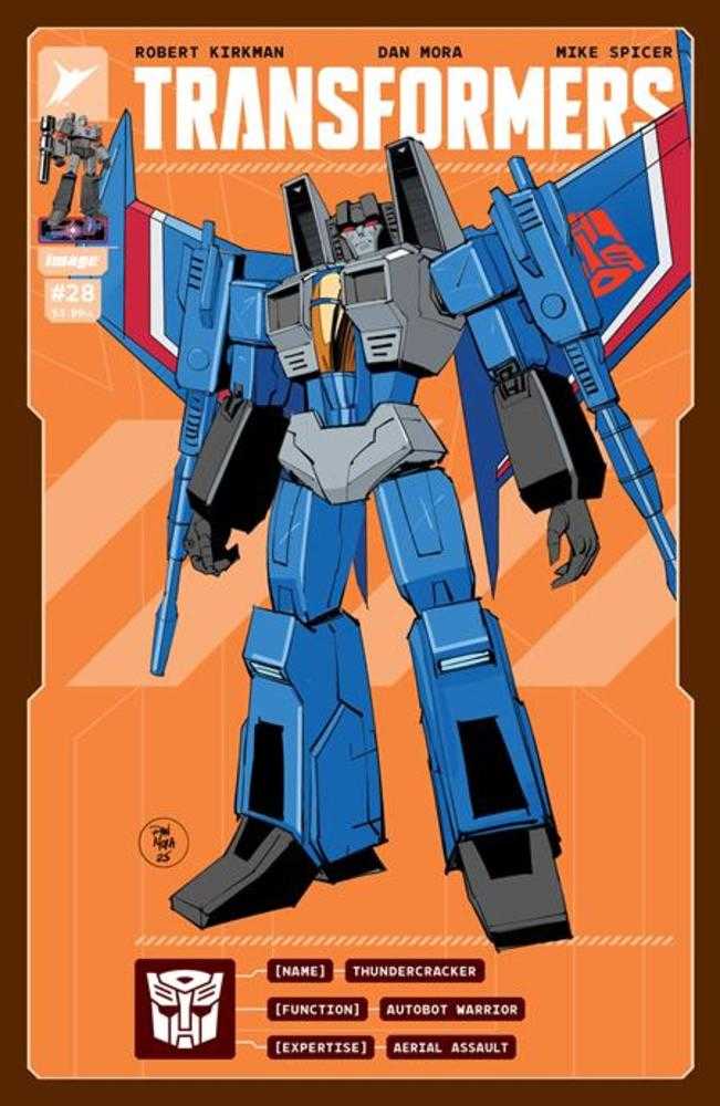 Transformers 28 Cover E Dan Mora & Andres Juarez 1:50 Ratio Variant - Walt's Comic Shop