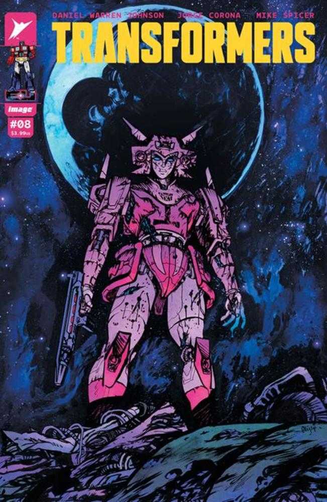 Transformers #8 Cover A Daniel Warren Johnson & Mike Spicer - Walt's Comic Shop
