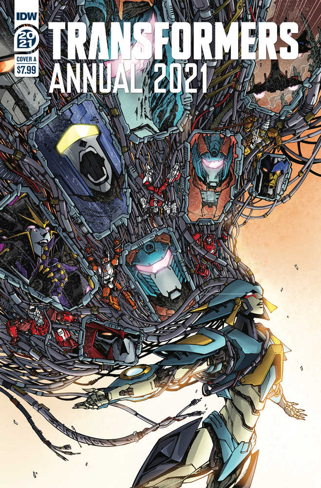 Transformers Annual 2021 Alex Milne Cover - Walt's Comic Shop