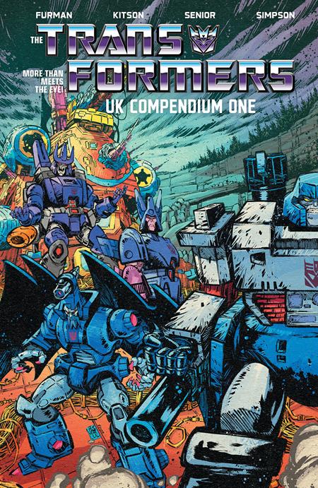 Transformers UK Compendium TP Book 01 Jorge Corona & Mike Spicer Cover