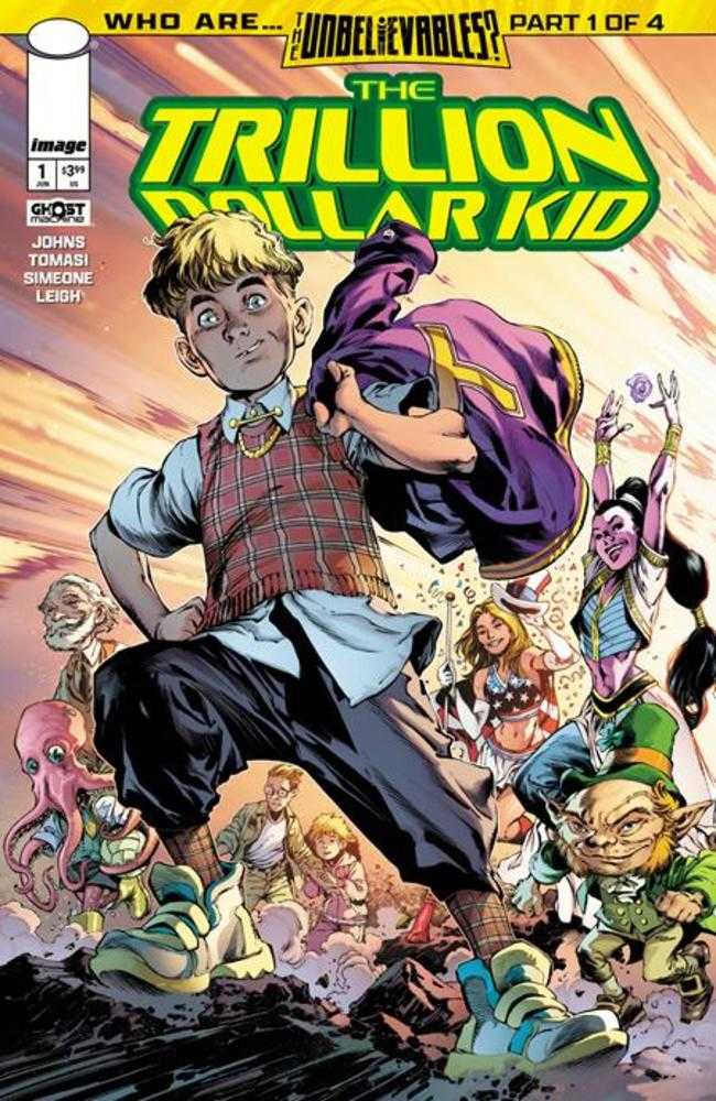 Trillion Dollar Kid 1 (Of 2) Cover B Ivan Reis & Danny Miki Variant - Walt's Comic Shop