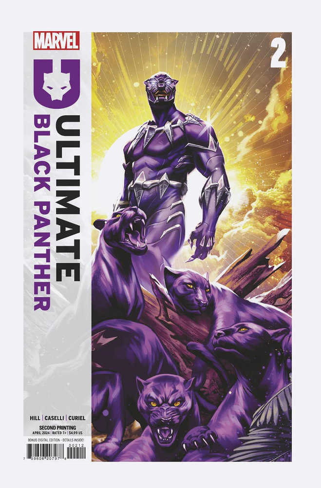 Ultimate Black Panther #2 Mateus Manhanini 2nd Print Variant - Walt's Comic Shop