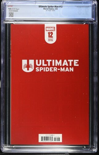 Ultimate Spider - Man 12 Lee "Virgin" Edition CGC 9.8 - Walt's Comic Shop