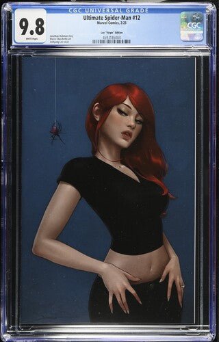 Ultimate Spider - Man 12 Lee "Virgin" Edition CGC 9.8 - Walt's Comic Shop