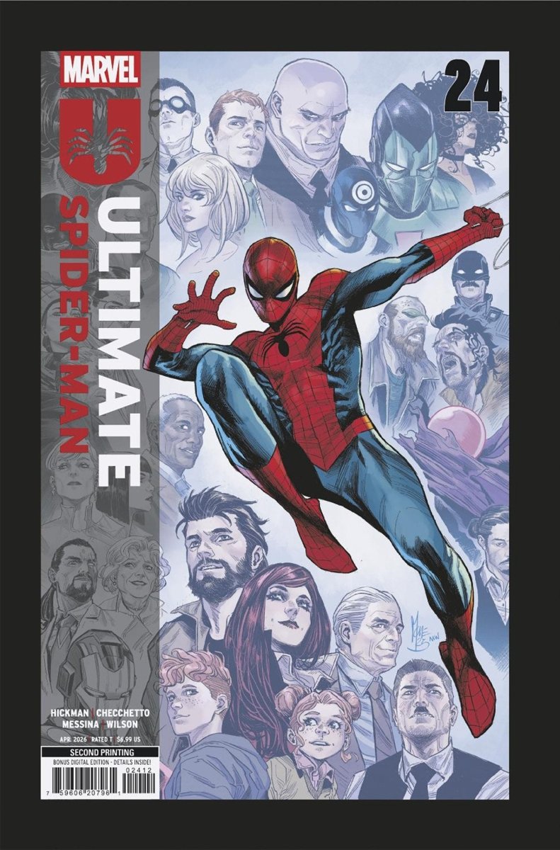 Ultimate Spider - Man 24 Marco Checchetto 2nd Printing Variant - Walt's Comic Shop