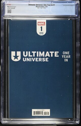 Ultimate Universe: One Year In 1 Miller "Virgin" Edition CGC 9.6 - Walt's Comic Shop