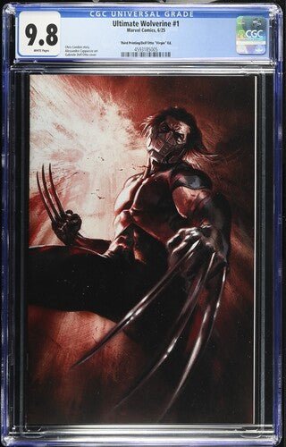 Ultimate Wolverine 1 Third Printing/Dell'Otto "Virgin" Ed. CGC 9.8 - Walt's Comic Shop