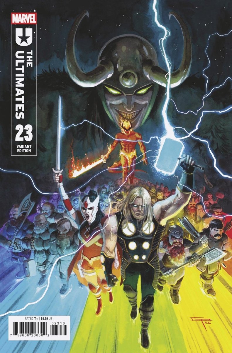Ultimates 23 German Peralta 1:25 Ratio Variant - Walt's Comic Shop